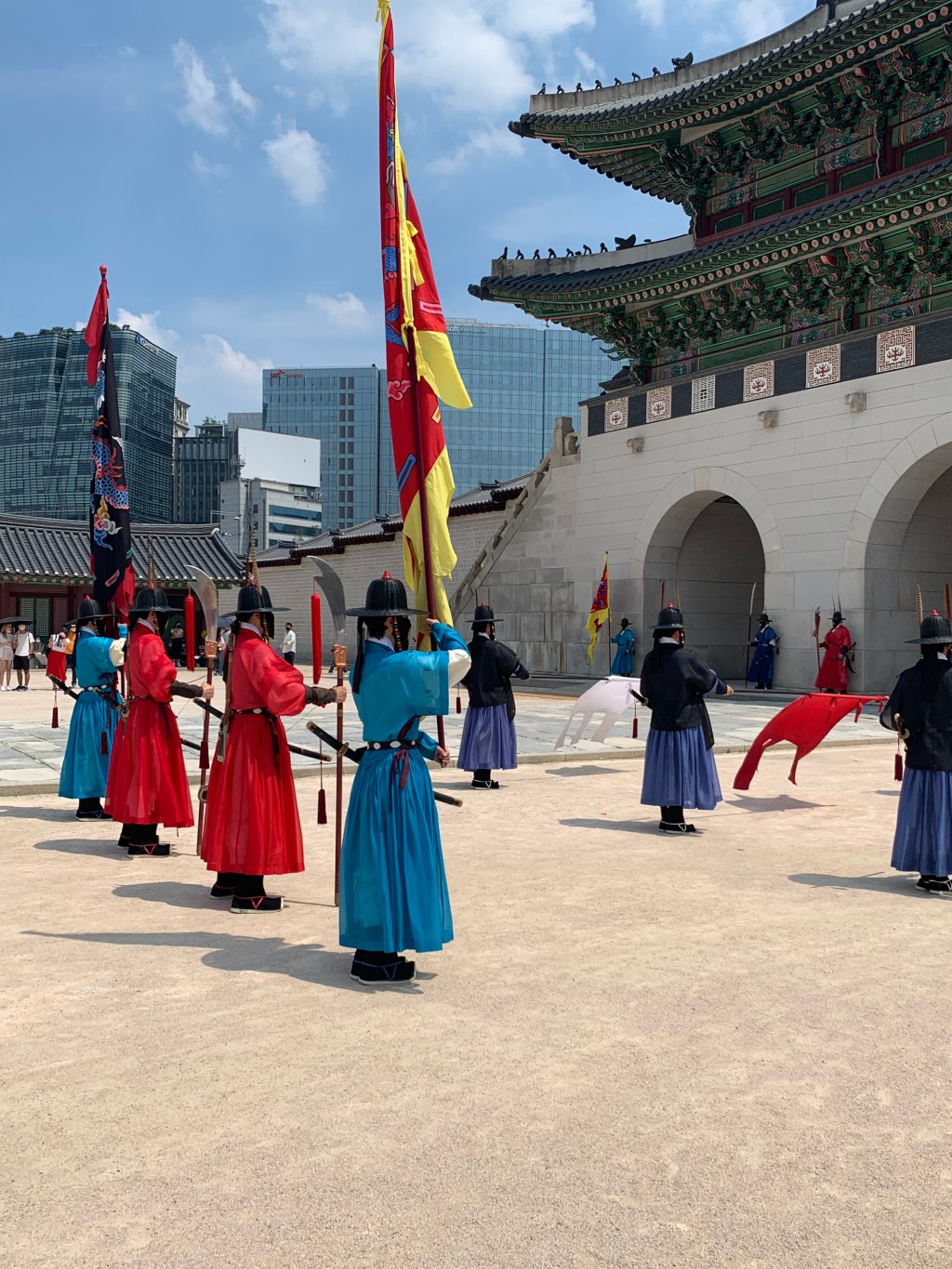 La relève de la garde au palais de Gyeongbokgong + détails de la visite